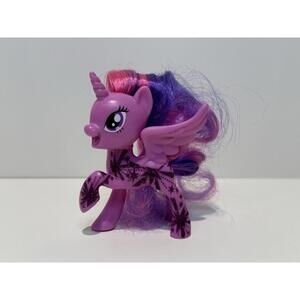 Hasbro My Little Pony Princess Twilight Sparkle Unicorn Glitter Doll Purple 3.5"
